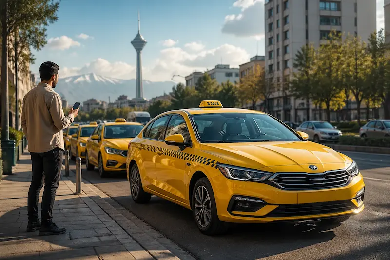 خدمات تاکسی 20 تهران