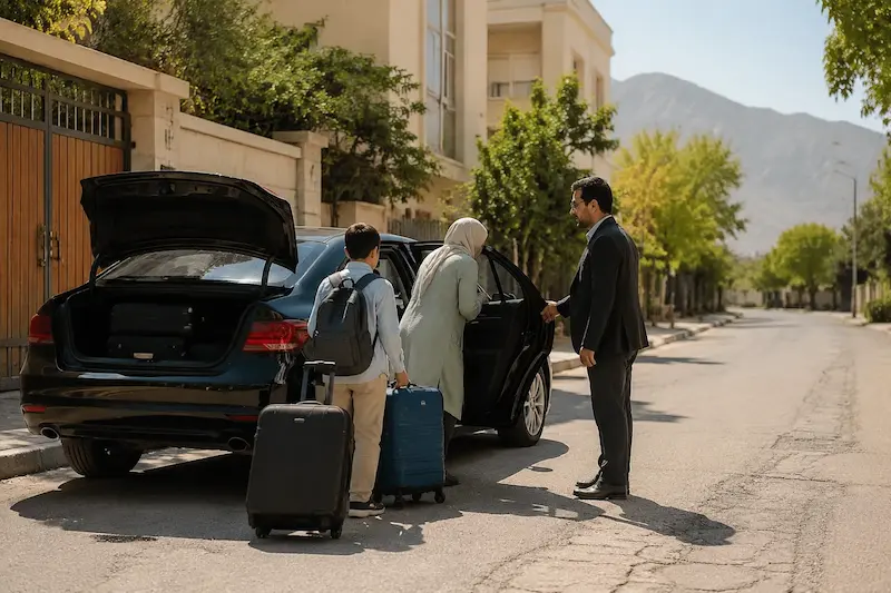 رزرو تاکسی دربستی