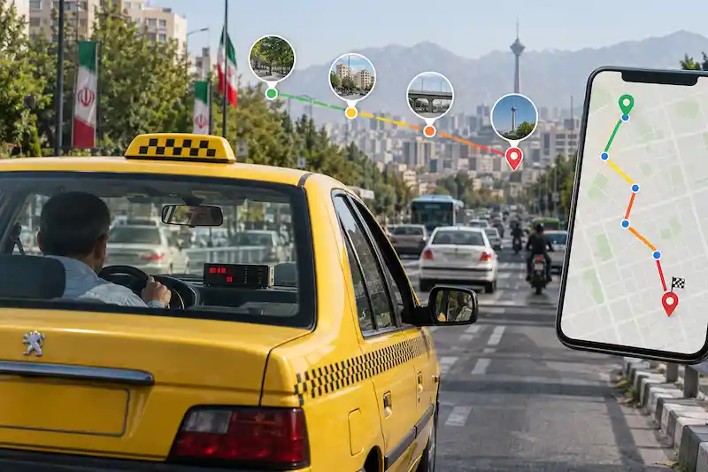 کورس تاکسی چیست و هر کورس چند متر است؟