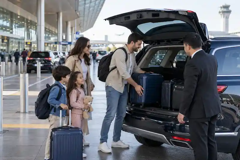 تاکسی فرودگاه برای خانواده ۳ یا ۴ نفره