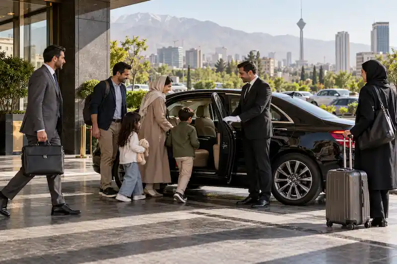 تفاوت ماشین در اختیار با تاکسی دربستی